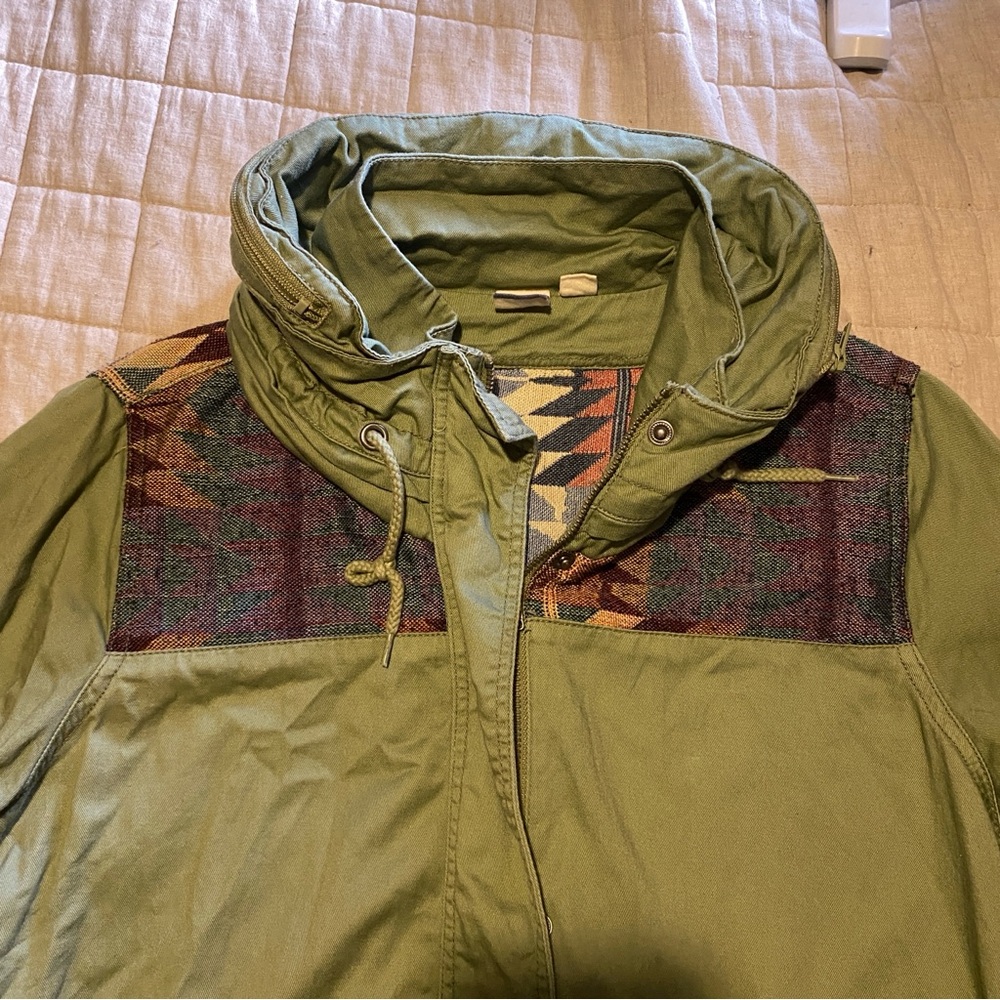 ROXY womens winter cloud lightweight hooded jacket anorak utility coat L… - Picture 5 of 10